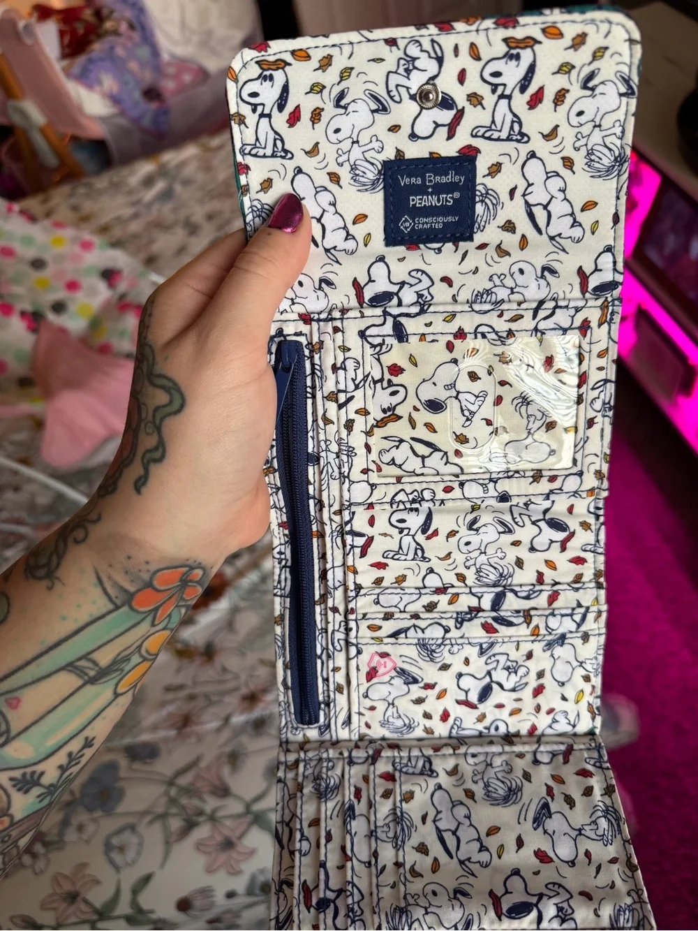 Vera Bradley quilted vera